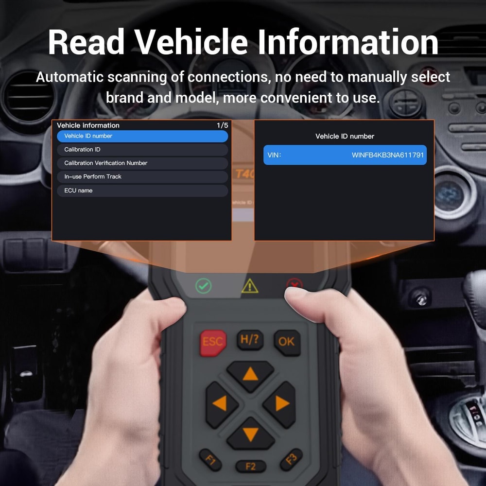Fuel Injector Diagnostic Tool with Engine Code Reader & Automotive Fault Diagnosis