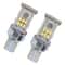 Automotive LED Reversing Lights Wide Voltage Decode Brake Bulbs White Pair