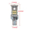 Automotive LED Reversing Lights Wide Voltage Decode Brake Bulbs White Pair