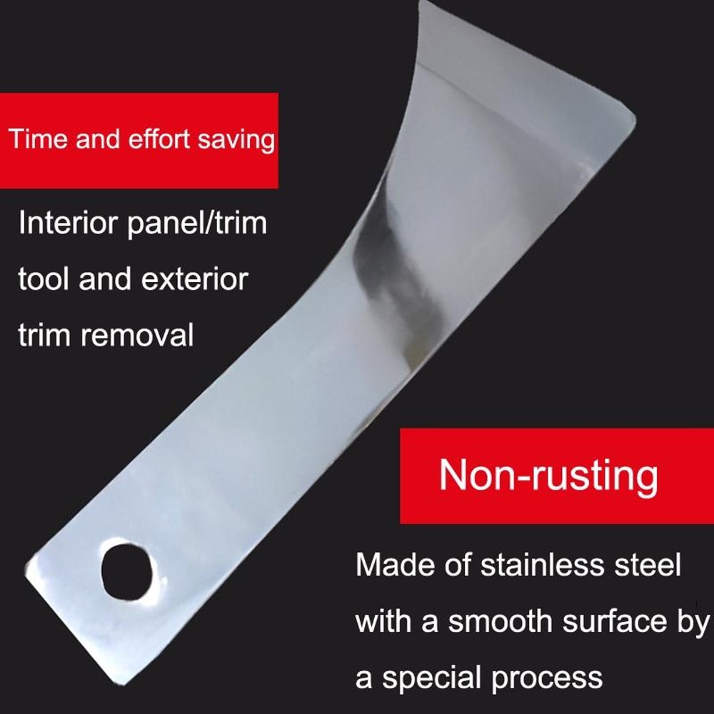 Stainless Steel Automotive Trim & Door Panel Removal Pry Tool Cockpit Disassembly Tool