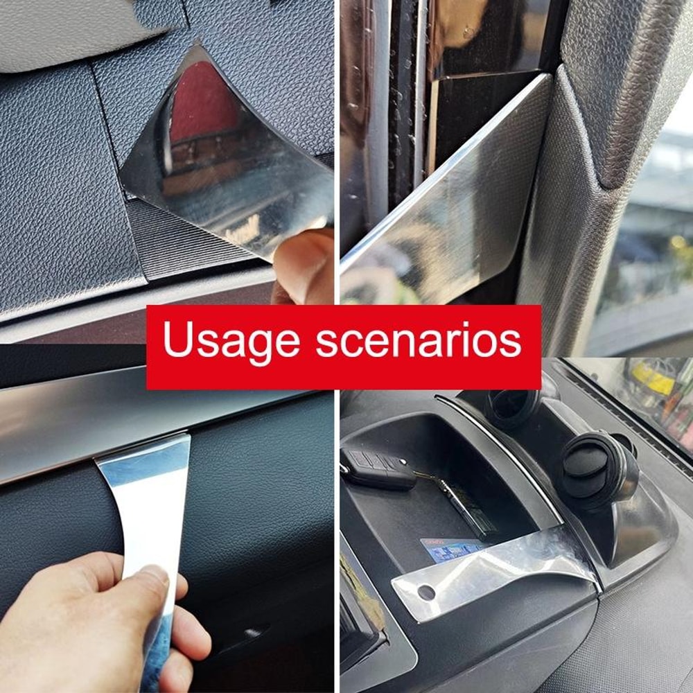 Stainless Steel Automotive Trim & Door Panel Removal Pry Tool Cockpit Disassembly Tool