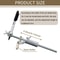 Automotive Dent Repair Tool with Paint Parallel Marking Gauge for Sheet Metal Precision