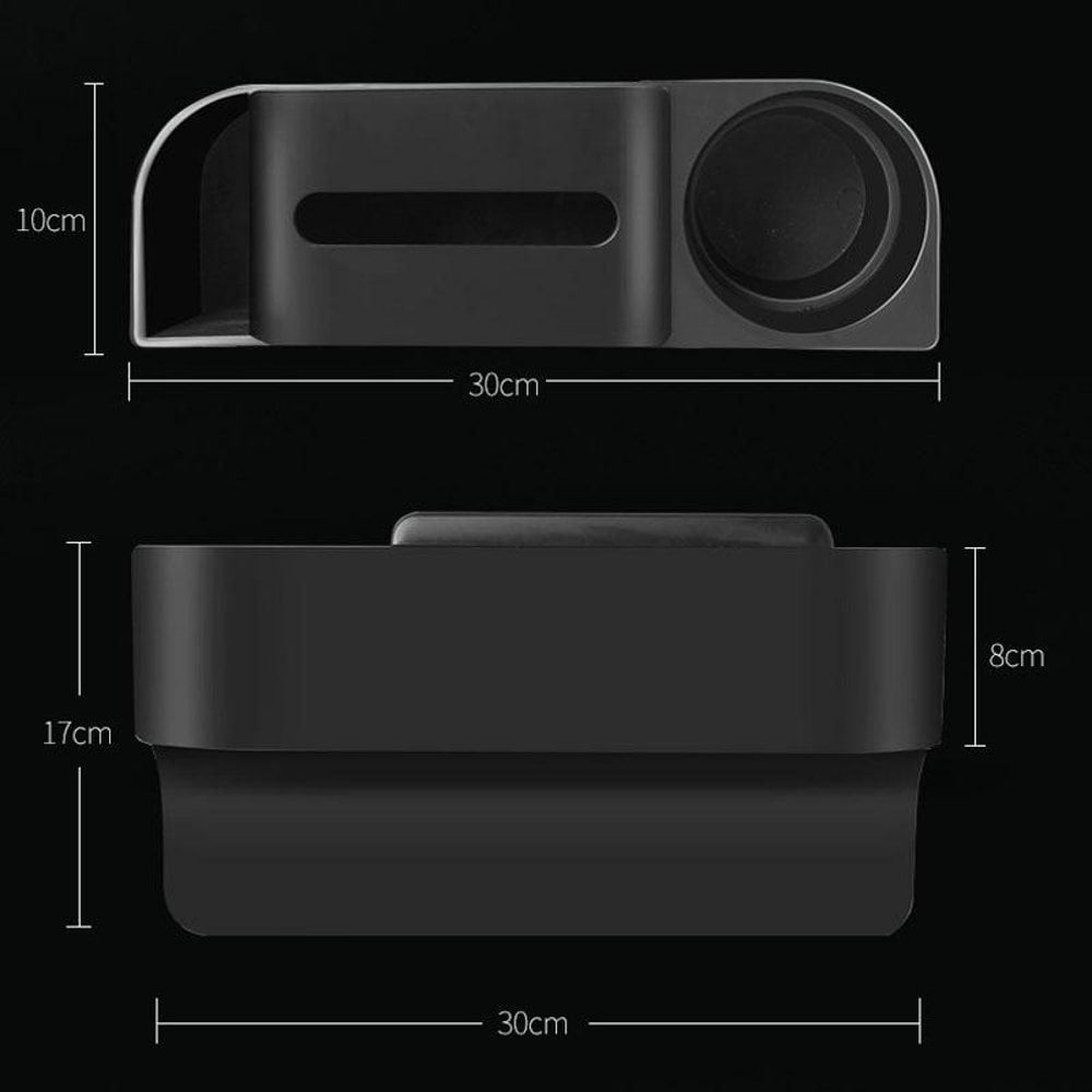 Car Seat Gap Filler Organizer Automotive Seat Gap Storage Box & Seam Organizer