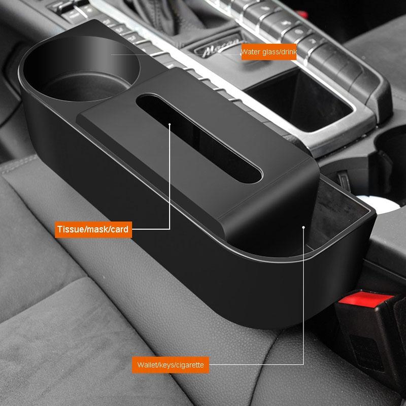 Car Seat Gap Filler Organizer Automotive Seat Gap Storage Box & Seam Organizer