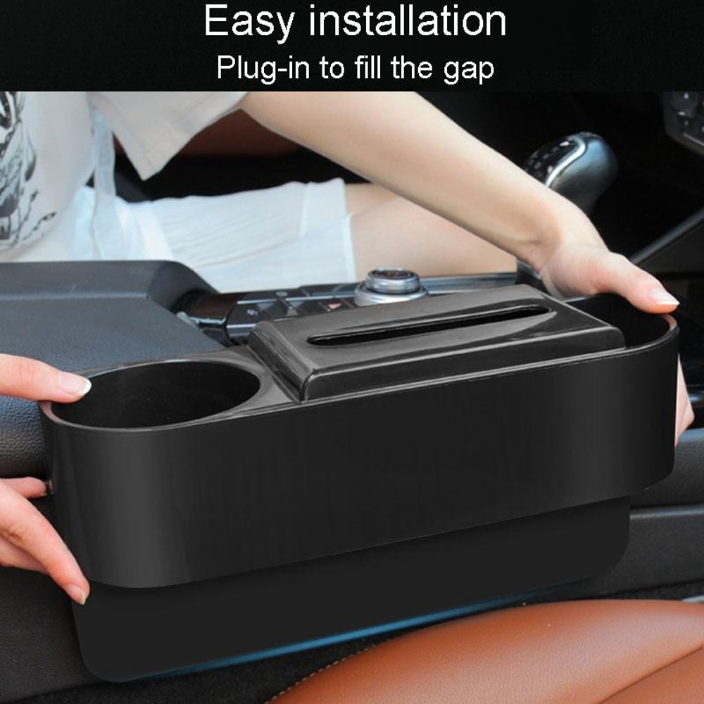 Car Seat Gap Filler Organizer Automotive Seat Gap Storage Box & Seam Organizer