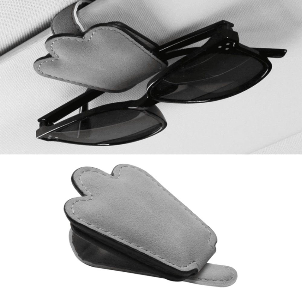 Magnetic Car Visor Sunglass Ticket Holder Organizer Compact Eyewear And Document Storage Clip 8