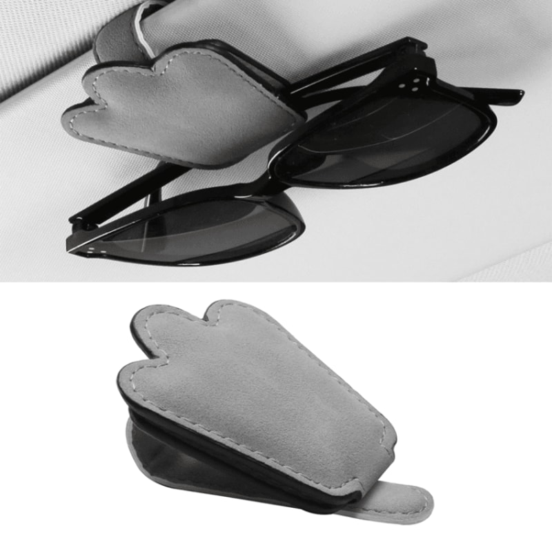 Magnetic Car Visor Sunglass Ticket Holder Organizer Compact Eyewear And Document Storage Clip 8