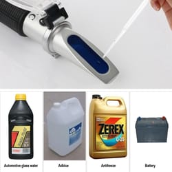 automotive refractometer antifreeze tester adblue battery fluid meter with atc
