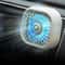 Car USB RGB Gradient Air Vent Cooling Fan Mini Clip for Vehicle Interior Cooling