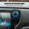 Car USB RGB Gradient Air Vent Cooling Fan Mini Clip for Vehicle Interior Cooling