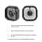Car USB RGB Gradient Air Vent Cooling Fan Mini Clip for Vehicle Interior Cooling
