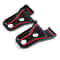 Jeep Wrangler JL Door Hinge Protector Covers ABS Trim Scratch Guard Set