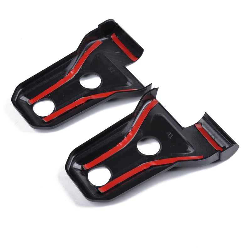Jeep Wrangler JL Door Hinge Protector Covers ABS Trim Scratch Guard Set