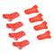 Jeep Wrangler JL Door Hinge Protector Covers ABS Trim Scratch Guard Set