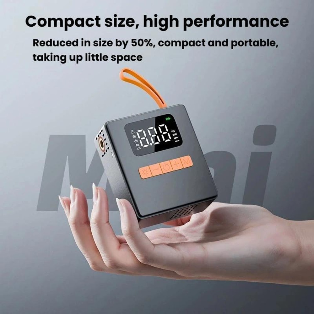 Portable Digital Tire Inflator & Car Air Pump with Pressure Detection