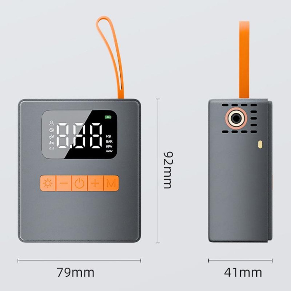Portable Digital Tire Inflator & Car Air Pump with Pressure Detection