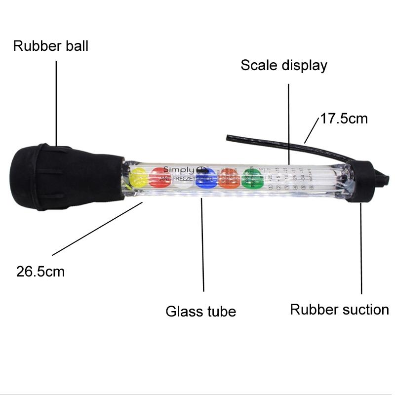 Automotive Coolant Antifreeze Tester Cable Radiator Coolant Antifreeze Tester Hydrometer Tool