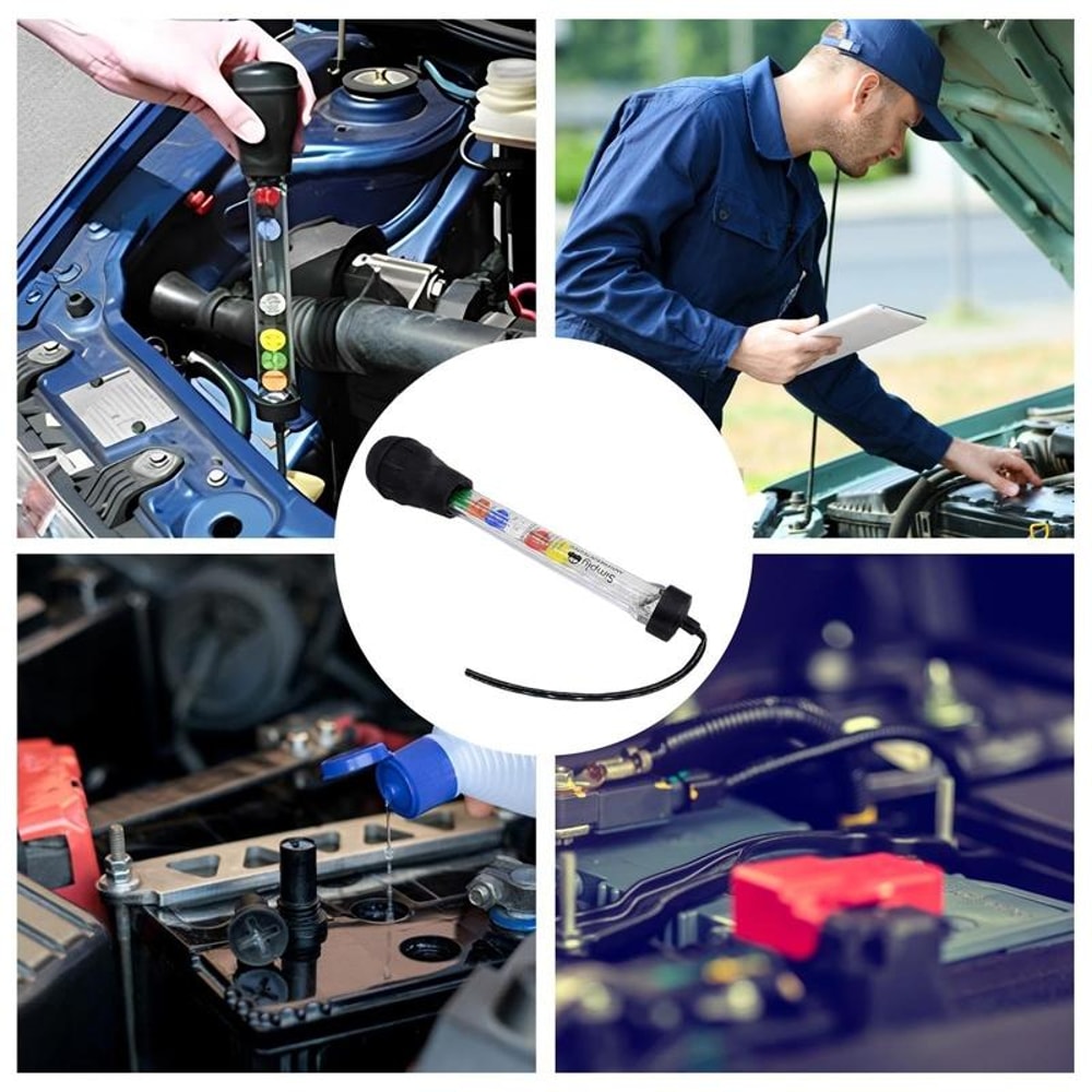 Automotive Coolant Antifreeze Tester Cable Radiator Coolant Antifreeze Tester Hydrometer Tool