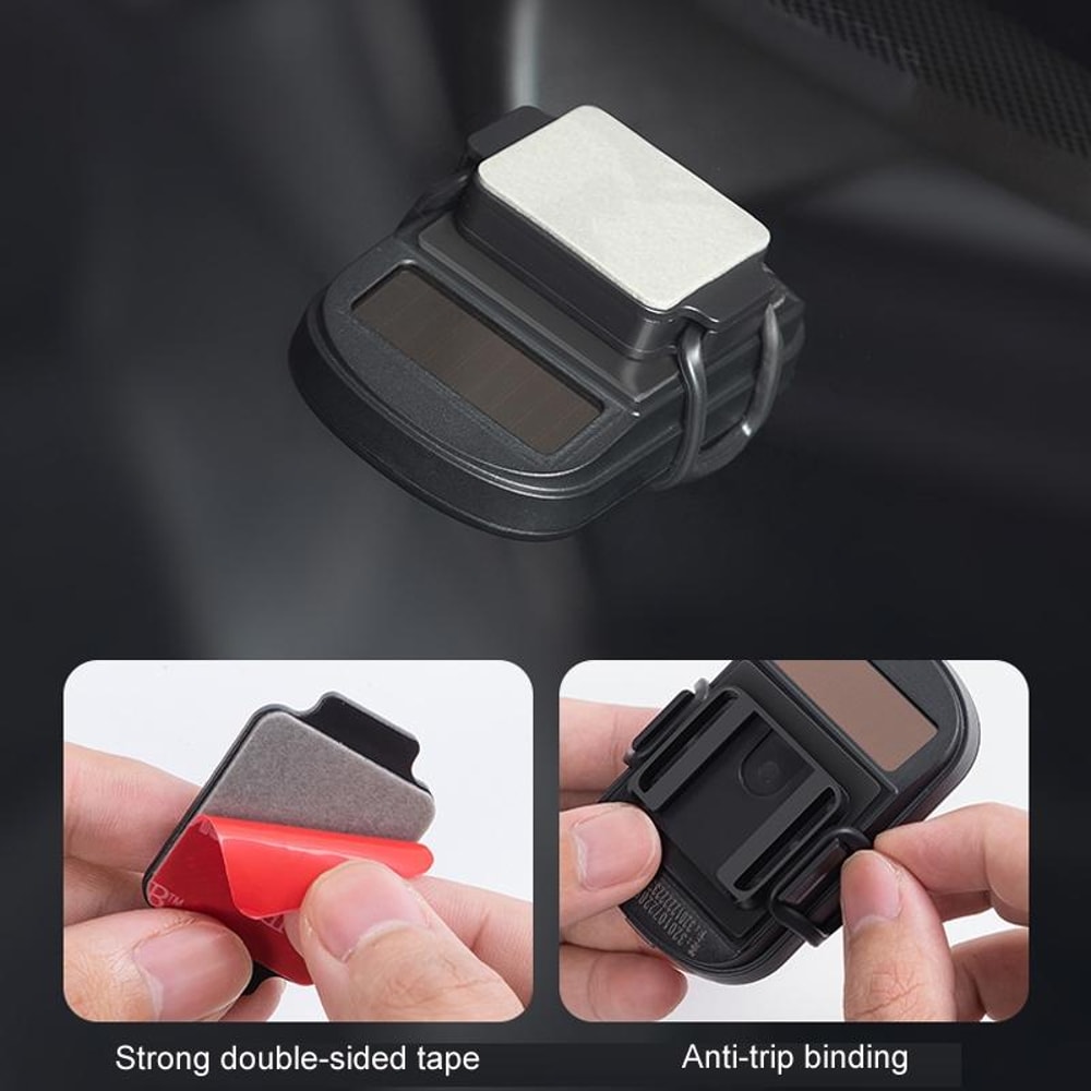 Removable Car ETC Holder Anti Drop Dashboard Card Mount Secure Slide Bracket