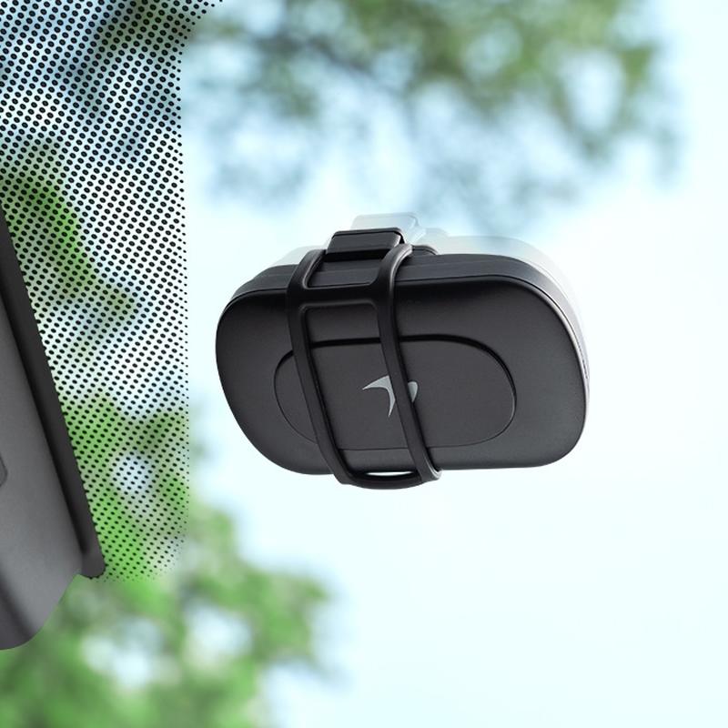Removable Car ETC Holder Anti Drop Dashboard Card Mount Secure Slide Bracket