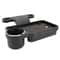 Car Seat Cup Holder with Backseat Organizer Tray Foldable Drink Holder for Rear Seat
