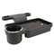 Car Seat Cup Holder with Backseat Organizer Tray Foldable Drink Holder for Rear Seat