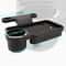 Car Seat Cup Holder with Backseat Organizer Tray Foldable Drink Holder for Rear Seat