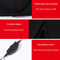 ErgoDrive Electric Massage Lumbar Pillow Car Seat Back Support Cushion