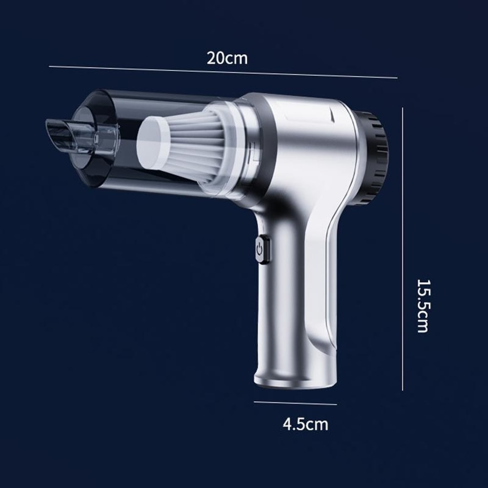 Portable Cordless Car Vacuum Cleaner with Blower High Power Automotive Dust Removal Tool