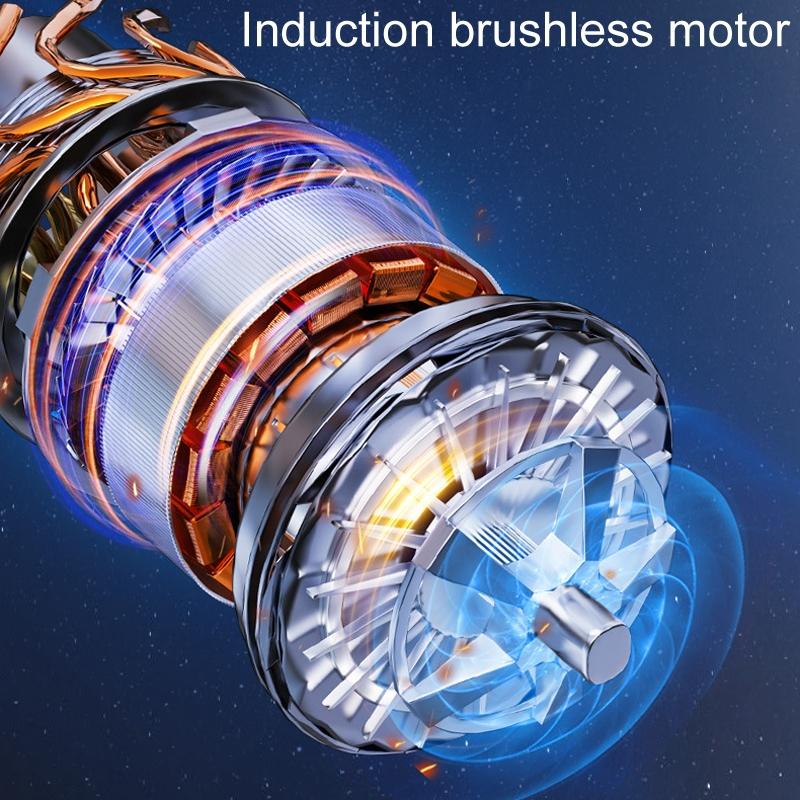 Portable Cordless Car Vacuum Cleaner with Blower High Power Automotive Dust Removal Tool
