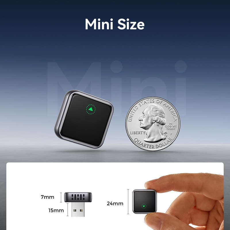 Wireless CarPlay and Android Auto Adapter and Play Car Dongle