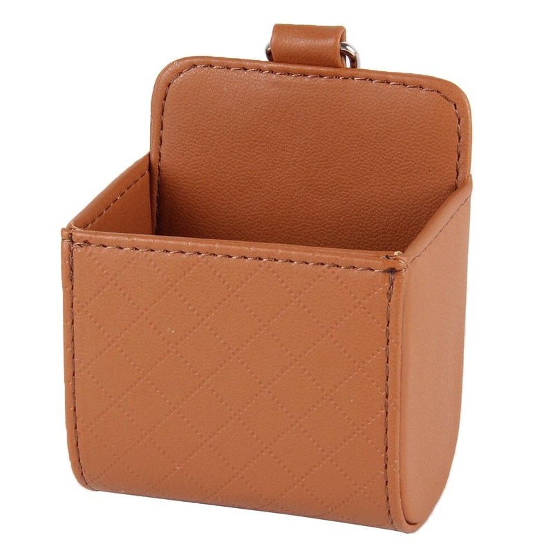Car Air Vent Phone Holder Pouch Car Storage Organizer & Cell Phone Holder Bag for Safe Driving
