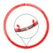 Car Metal Wheel Hub Decoration Ring for Series Red Alloy Trim Accessory