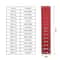 Screw & Nut Thread Checker Gauge Thread Pitch Measuring Tool Metric Bolt Identification