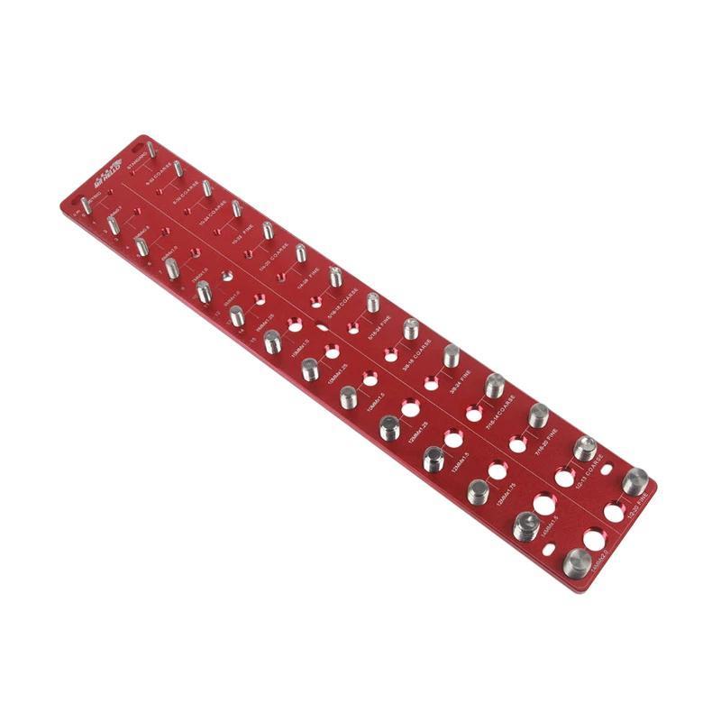 Screw & Nut Thread Checker Gauge Thread Pitch Measuring Tool Metric Bolt Identification