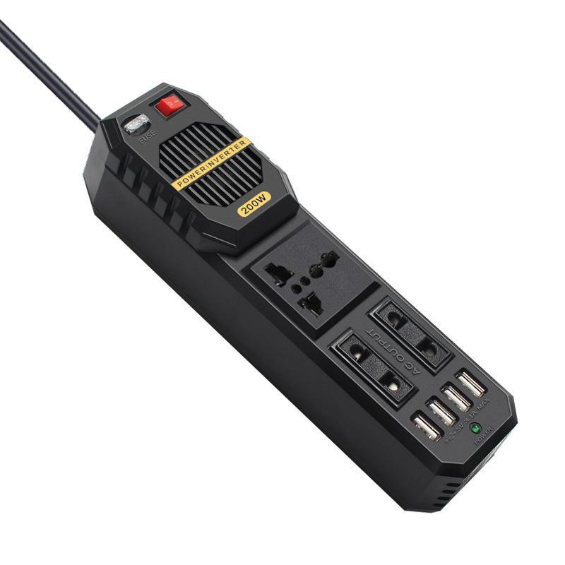 Mini Car Power Inverter to Portable Car Charger Inverter USB Multi Port