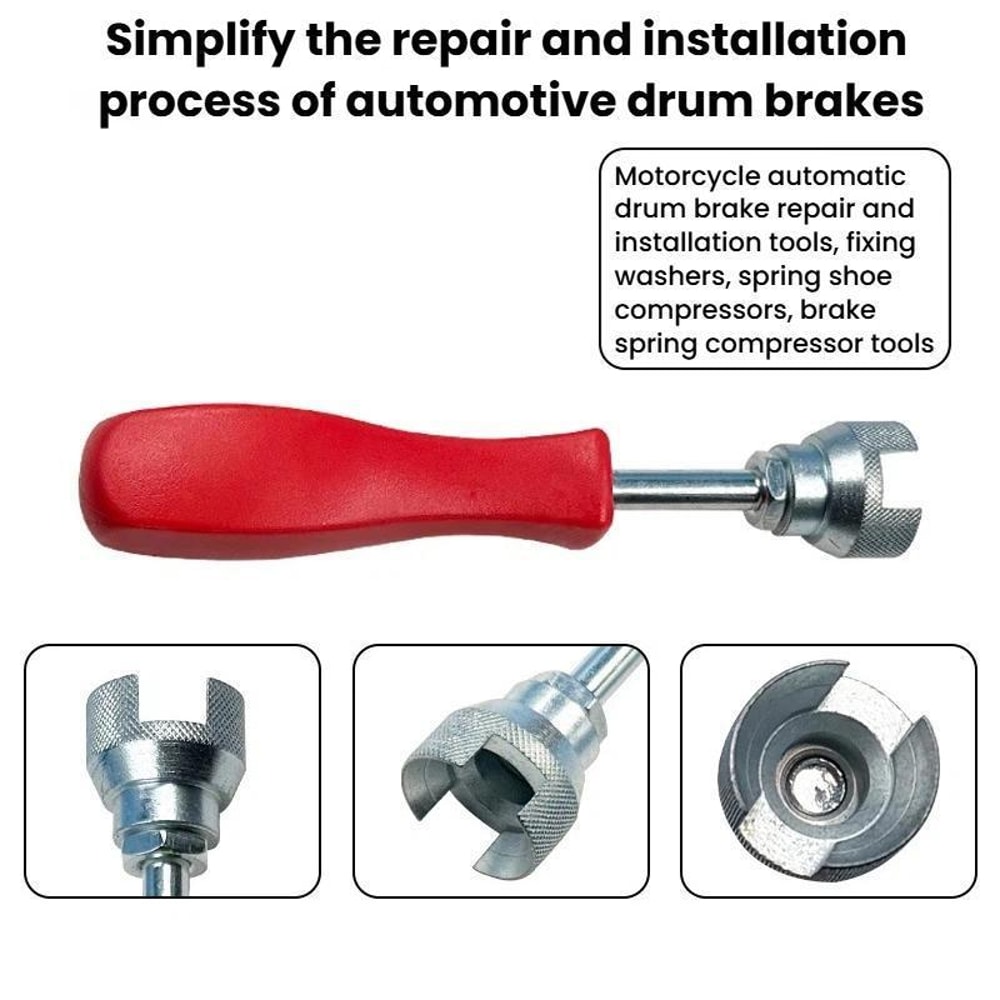 Brake Spring Removal Tool Drum Brake Spring Tool for Auto Motorcycle Brake Repair