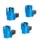 Brake Hose Clamp Set Brake Line Clamp Tool Hose Sealing Clamp for Auto Fluid Shut Off