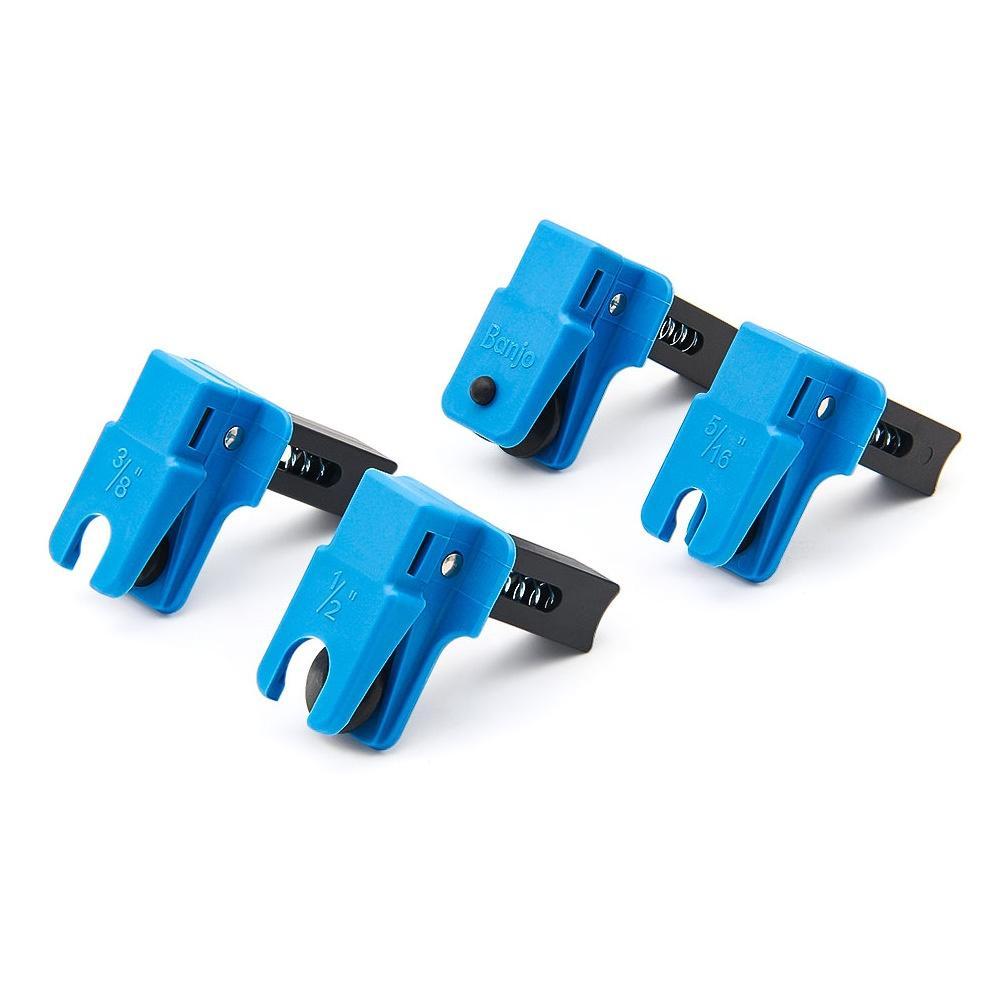 Brake Hose Clamp Set Brake Line Clamp Tool Hose Sealing Clamp for Auto Fluid Shut Off