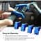 Brake Hose Clamp Set Brake Line Clamp Tool Hose Sealing Clamp for Auto Fluid Shut Off