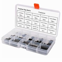 parallel pin keys shaft pulley key set boxed drive shaft assortment