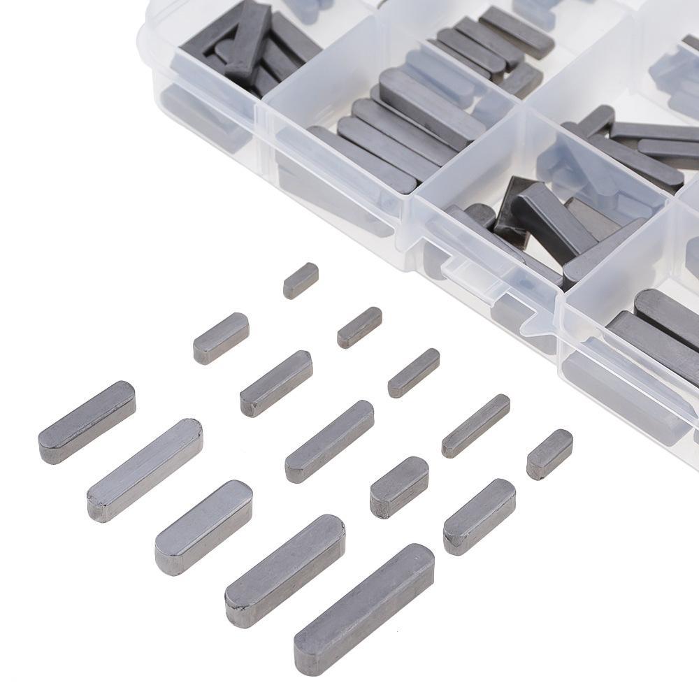 Parallel Pin Keys Shaft Pulley Key Set Boxed Drive Shaft Assortment