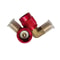 Brass Refrigerant Conversion Adapter Elbow Service Connector