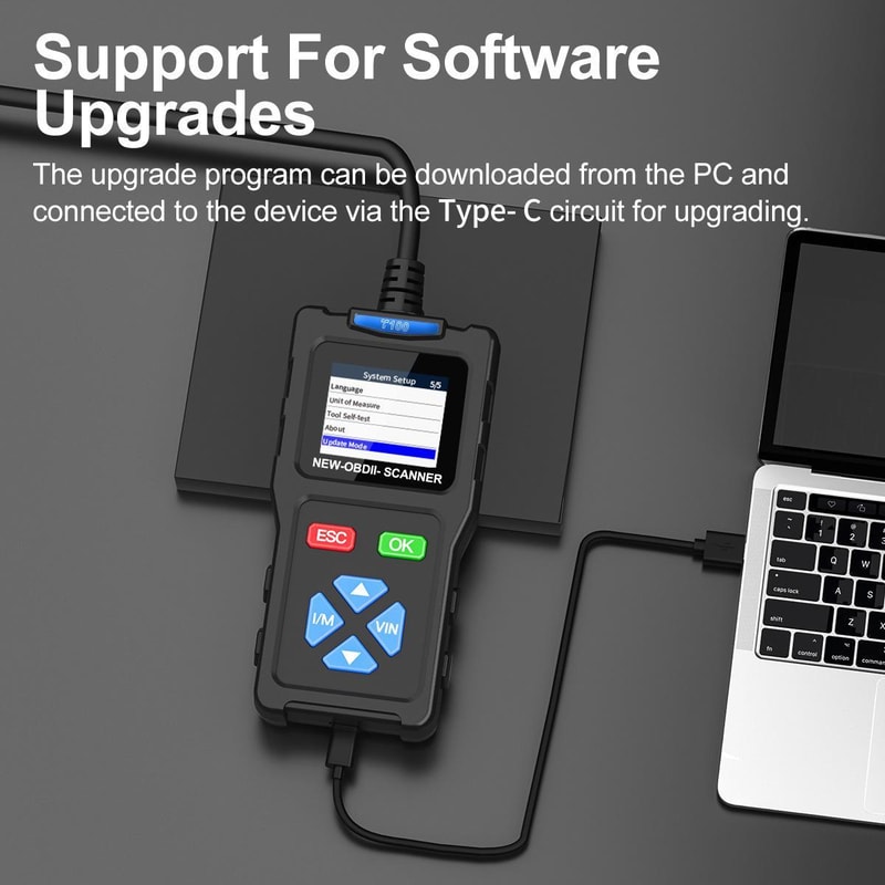 Car Scanner Engine Diagnostic Tool Check Engine Light Code Reader for Quick Vehicle Fault Detection