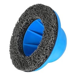 car wheel hub & brake disc cleaning tool set, blue regular version
