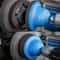 Car Wheel Hub & Brake Disc Cleaning Tool Set, Blue Regular Version