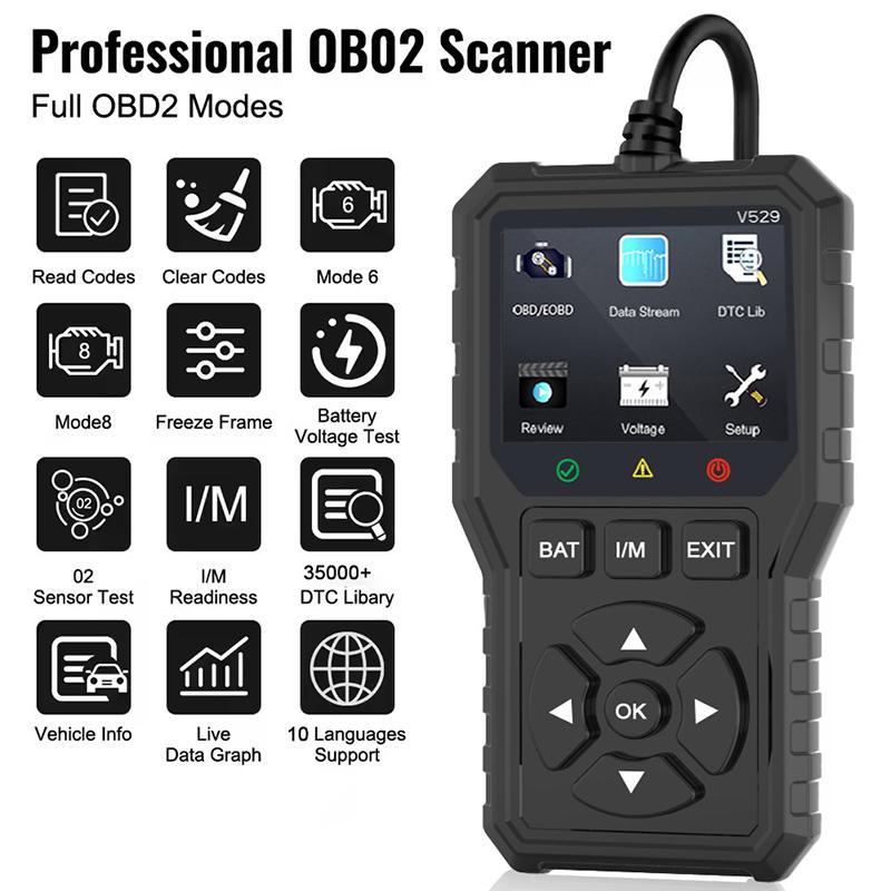Car Scanner Engine Fault Code Reader Diagnostic Tool