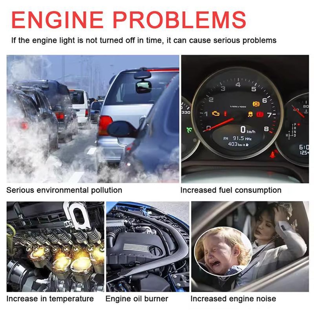 Car Scanner Engine Fault Code Reader Diagnostic Tool