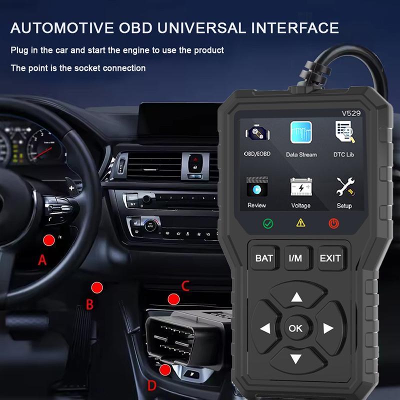 Car Scanner Engine Fault Code Reader Diagnostic Tool
