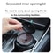 Car & Home Coffee Mug Shape Portable Car Ashtray Smoke Odor Locking Cigarette Ashtray